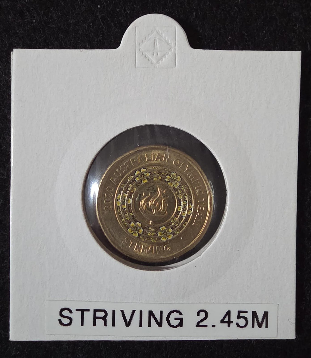 2020 Australian Olympic Team – Striving 2.45 million minted Uncirculated