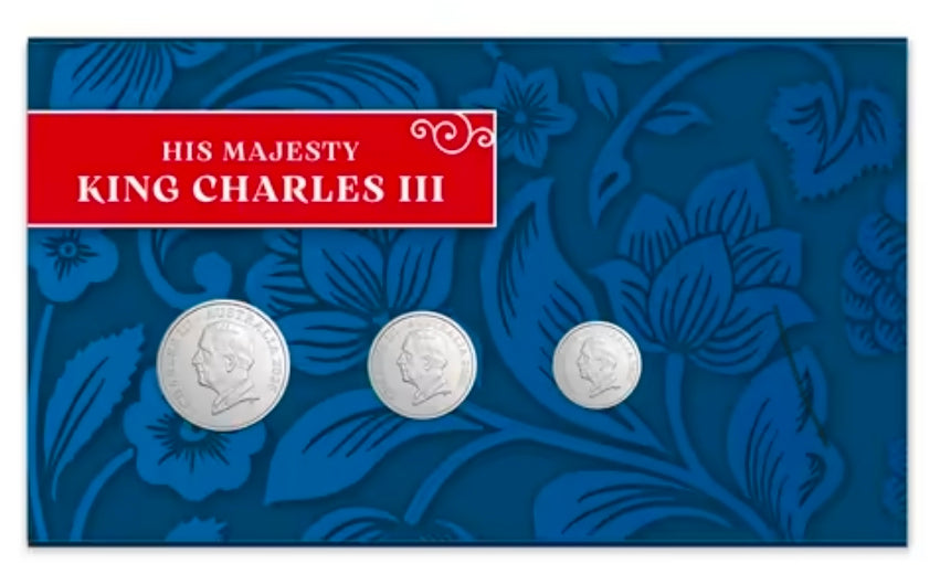 2025 King’s Birthday Three Coin Postal Numismatic Cover (PNC)