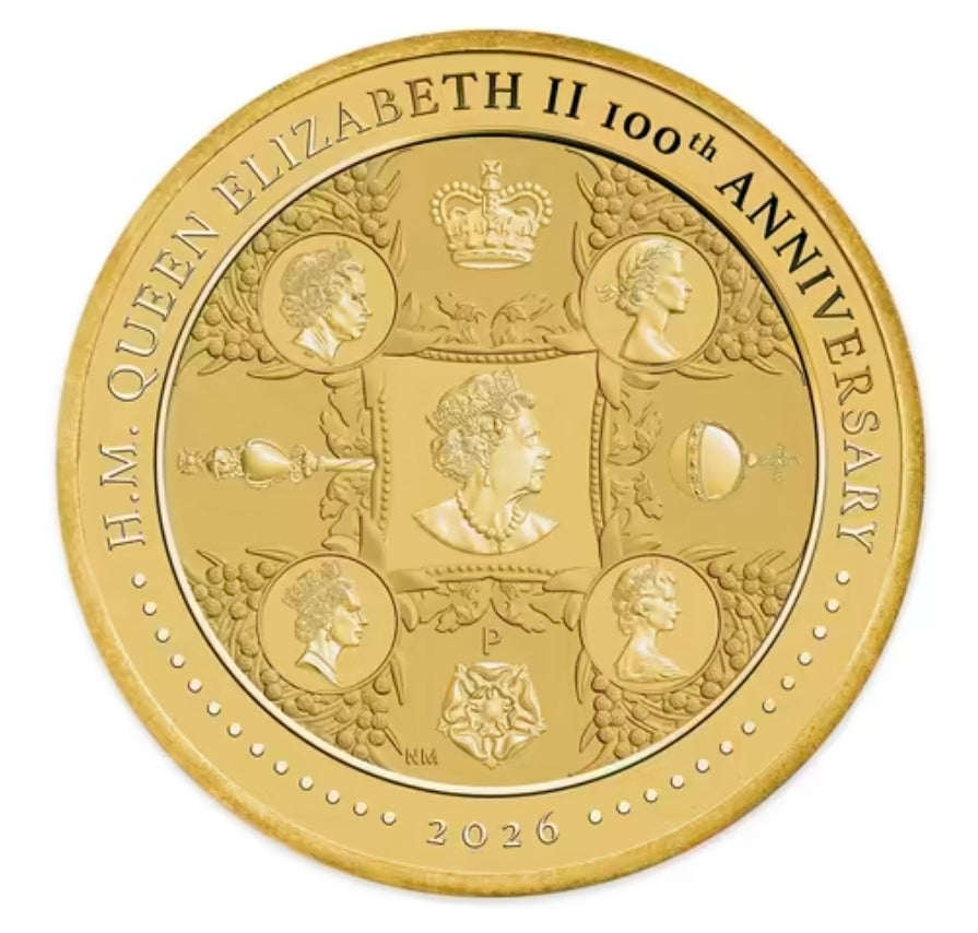 2026 100 Years of Queen Elizabeth’s Birth Postal Numismatic Cover (PNC)