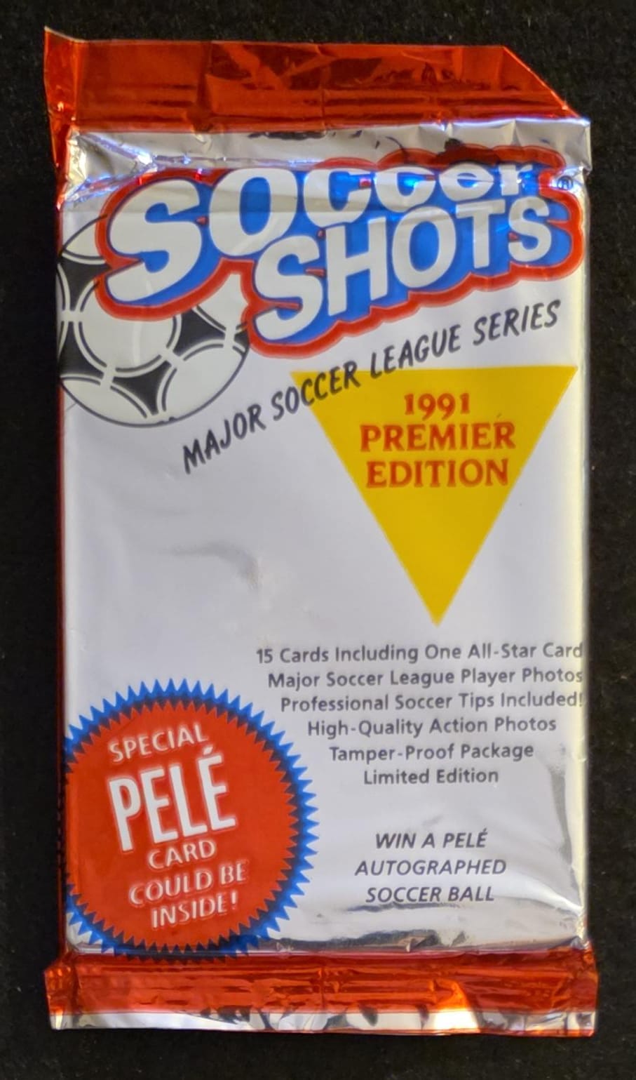 Soccer Shots 1991 Premier Edition – Major Soccer League Series Trading Cards