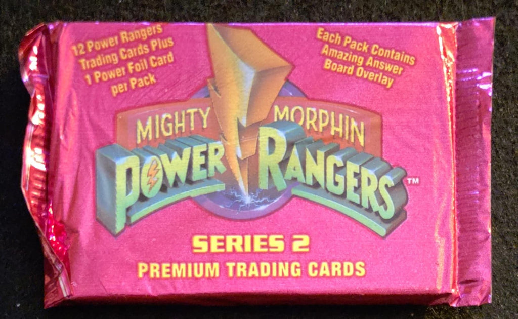 MM Power Rangers Series 2 Premium Trading Cards (Vintage Sealed Pack)