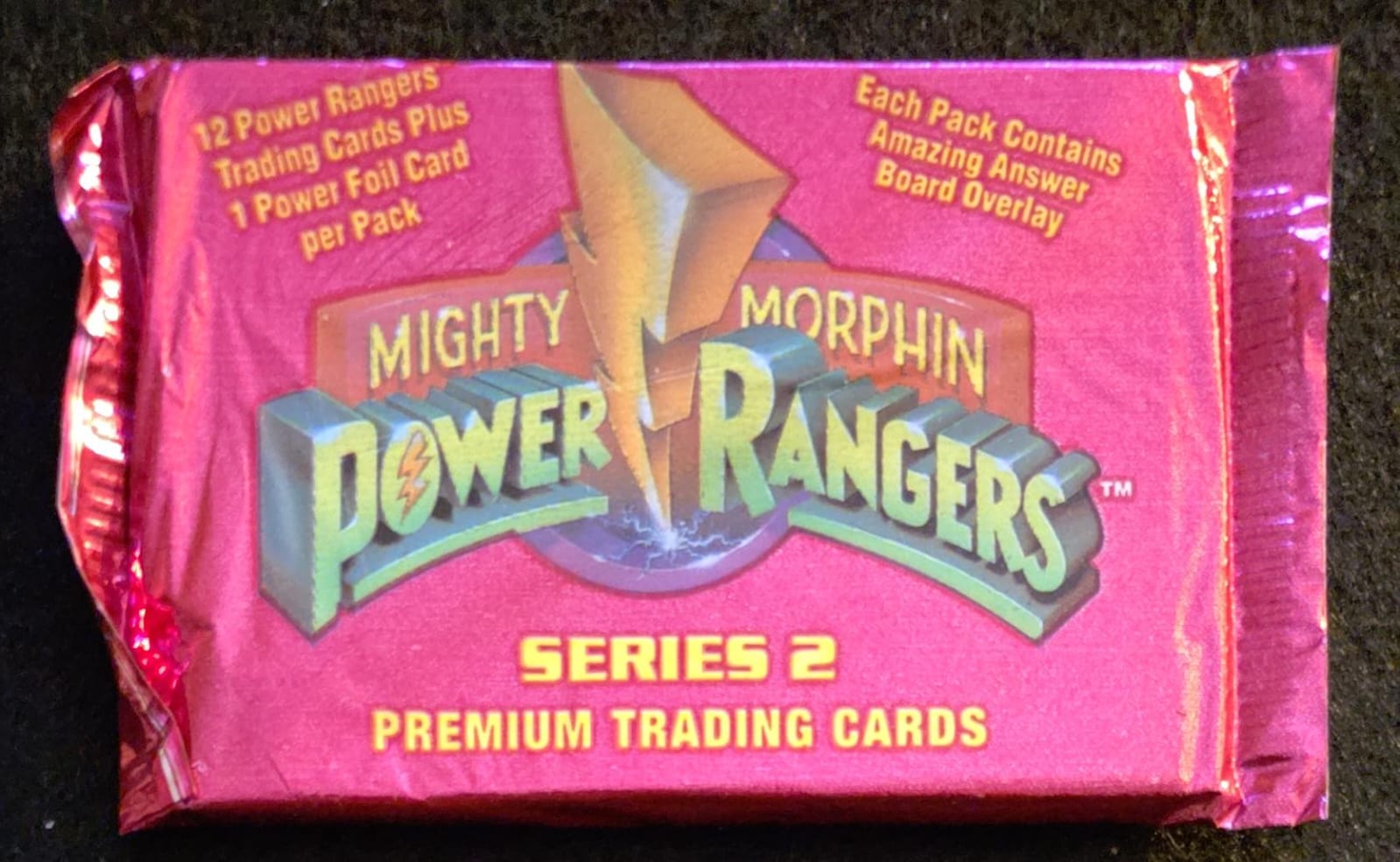 MM Power Rangers Series 2 Premium Trading Cards (Vintage Sealed Pack)