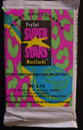 1991 Super Stars Musicards – Sealed Vintage Trading Card Pack (10 Cards Per Pack)
