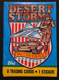 1991 Topps Desert Storm – Coalition for Peace Trading Card Pack