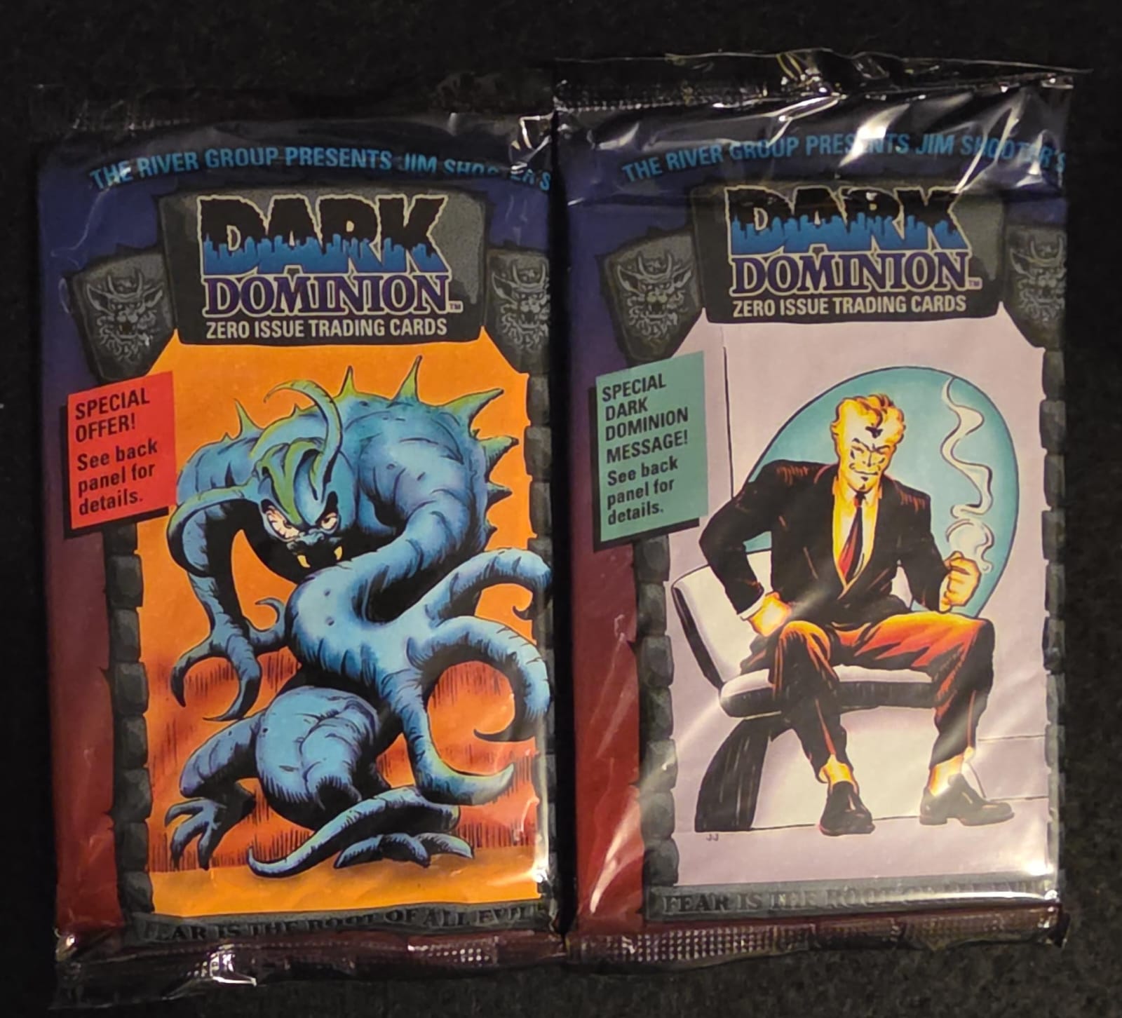 1993 Dark Dominion – Zero Issue Trading Cards