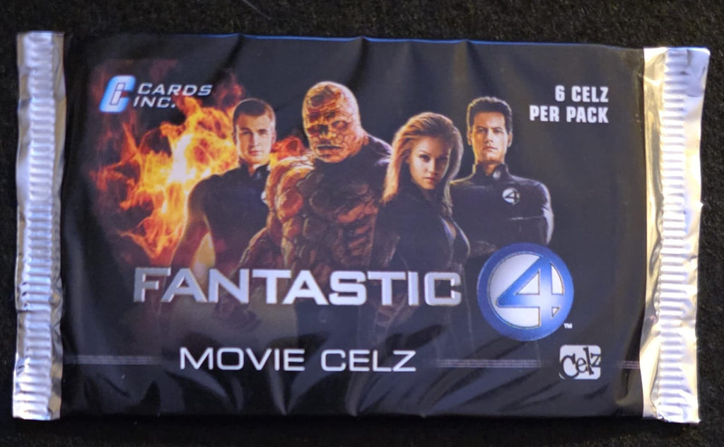 2005 Fantastic Four Movie Celz – Sealed Pack (6 Celz Per Pack)