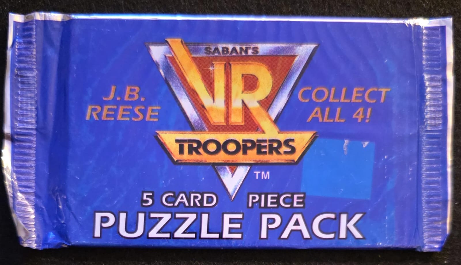Saban’s VR Troopers Puzzle Card Packs – Complete 4 Pack Artwork Set