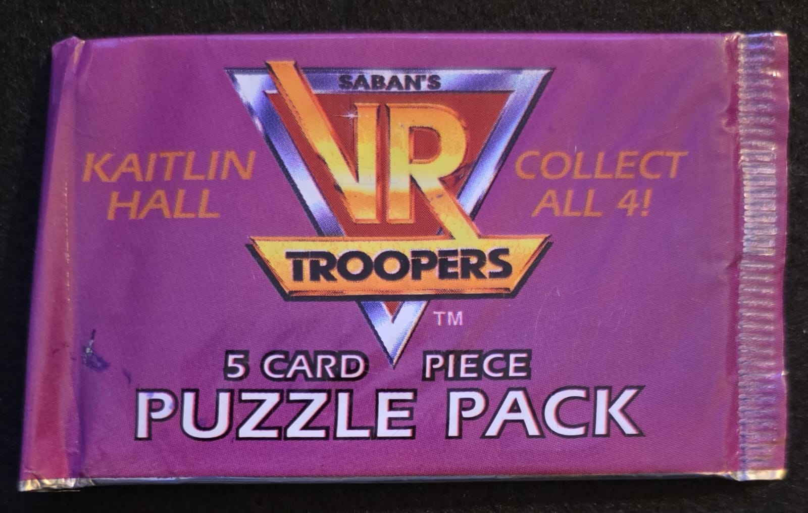 Saban’s VR Troopers Puzzle Card Packs – Complete 4 Pack Artwork Set