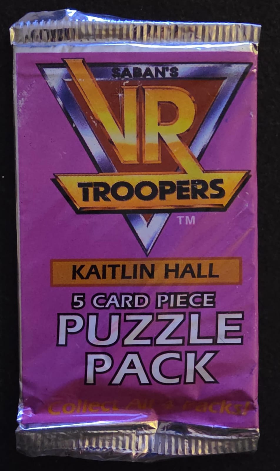 Saban’s VR Troopers Puzzle Card Packs – Complete 4 Pack Artwork Set