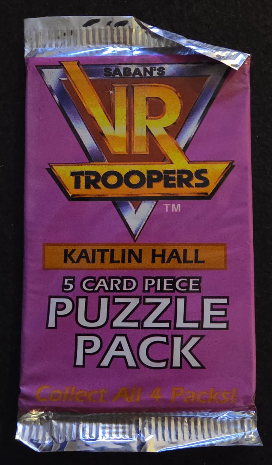 Saban’s VR Troopers Trading Card Puzzle Pack – Kaitlin Hall Edition
