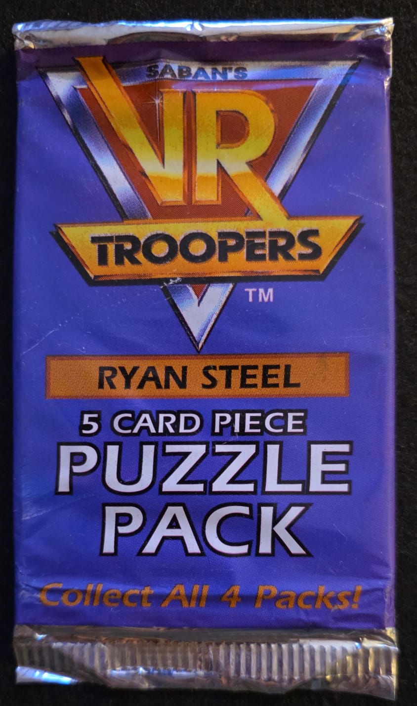 Saban’s VR Troopers 5 Card Puzzle Pack – Ryan Steel Variant