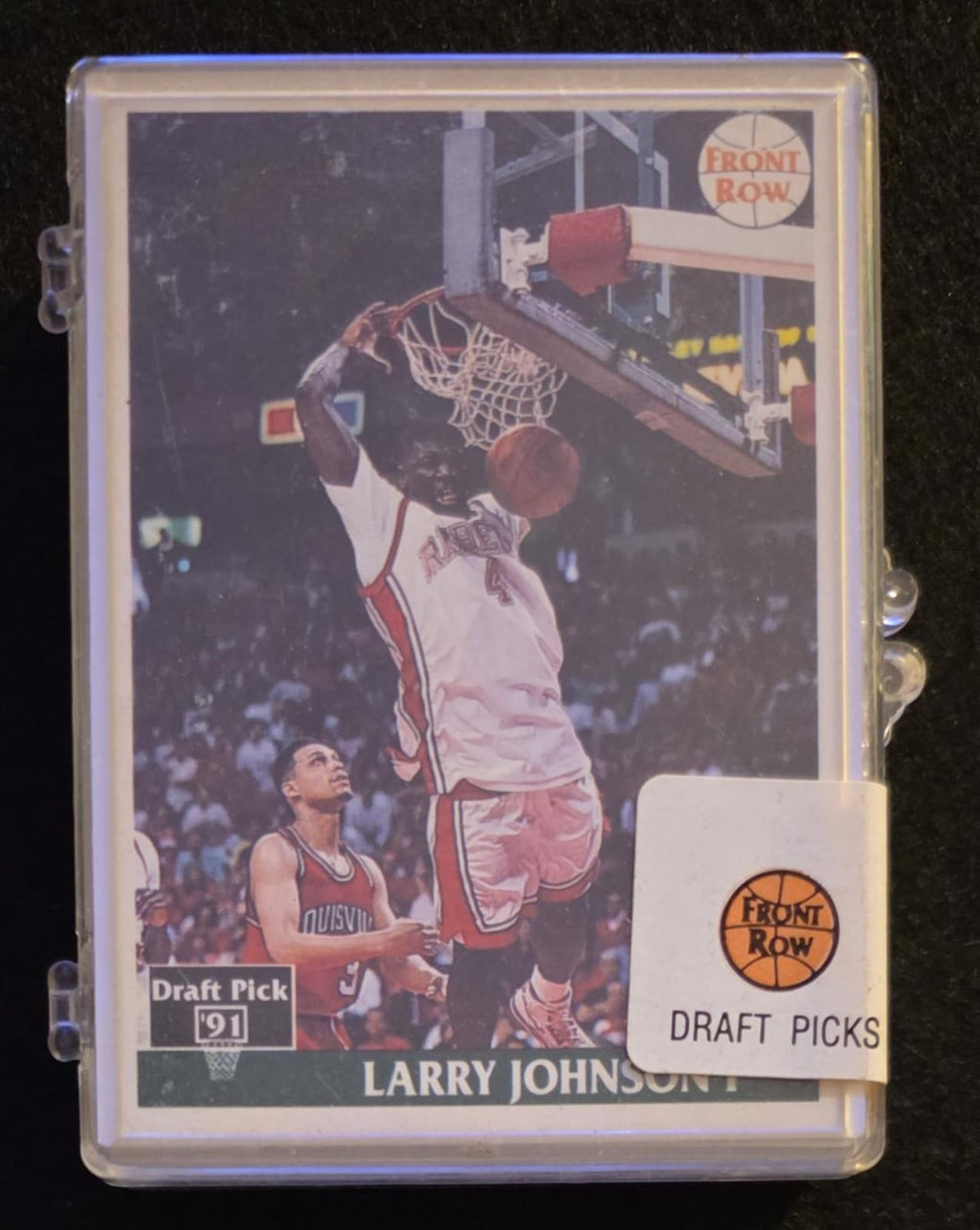 1991 Front Row Draft Picks Larry Johnson Rookie Card Set