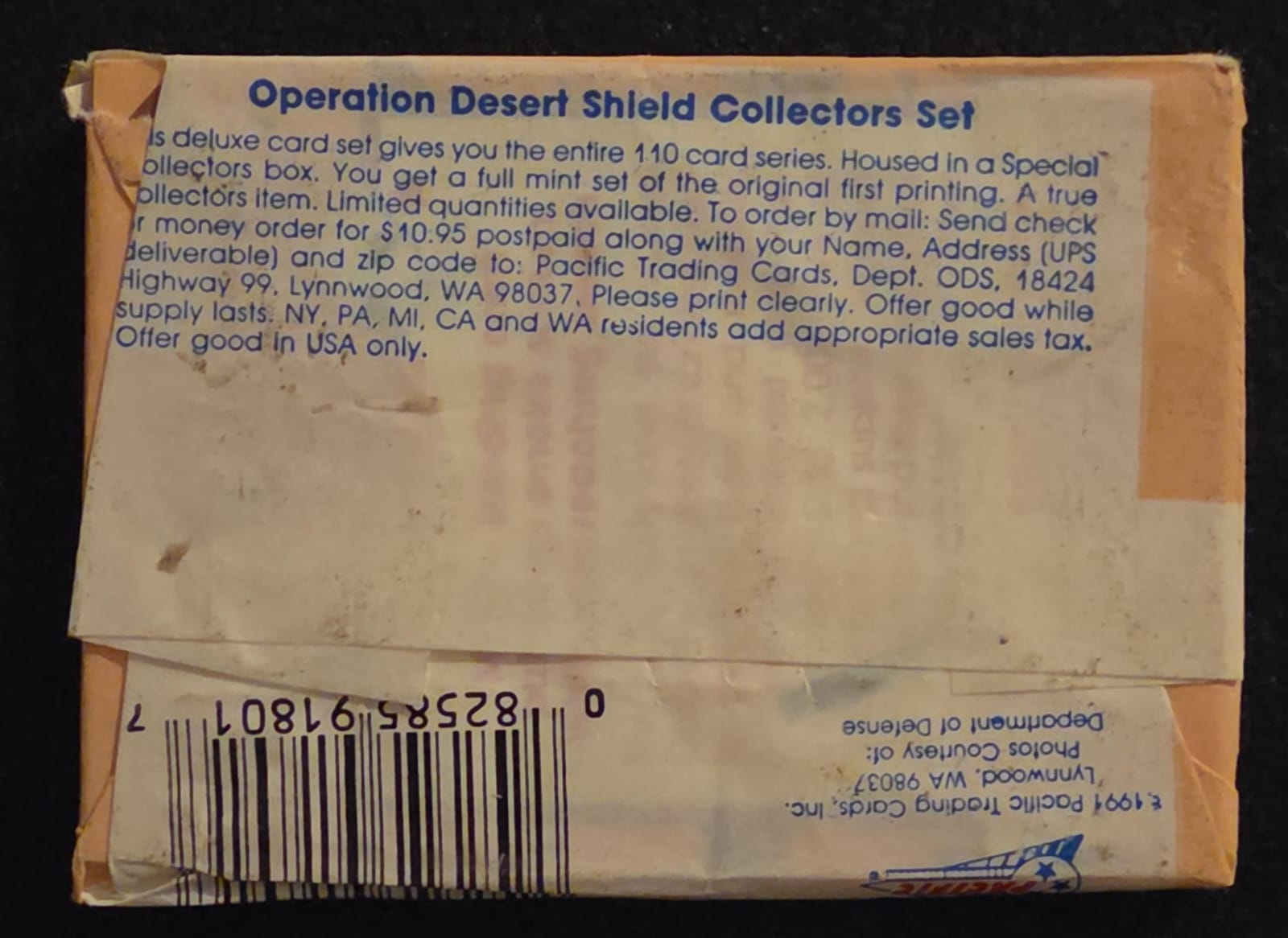 Operation Desert Storm Trading Cards (1991)