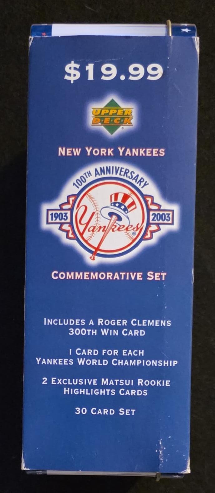 Upper Deck New York Yankees 100th Anniversary Commemorative Set (1903–2003)