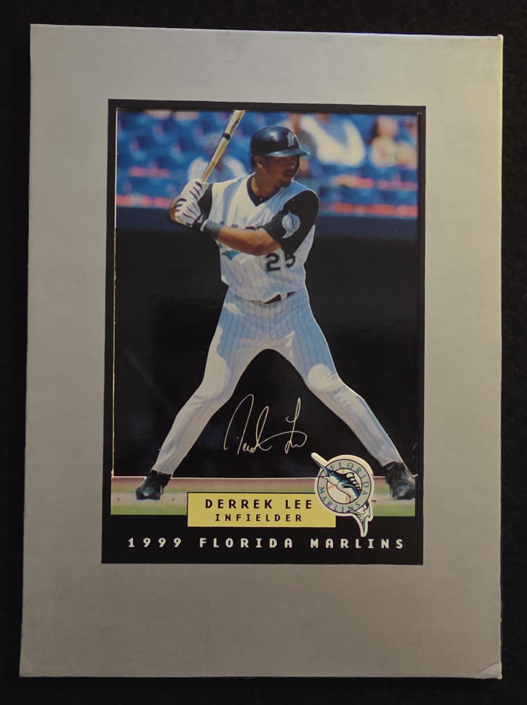 1999 Florida Marlins Presentation Display Card Collection / Team Set