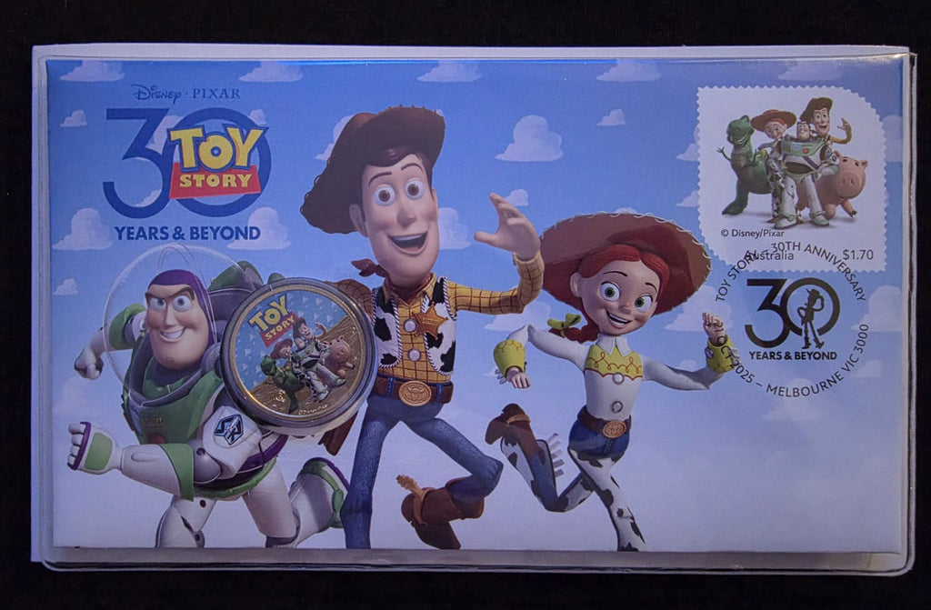 🤠🎬 Toy Story 30 Years Anniversary $1 PNC – Disney | Limited Issue**