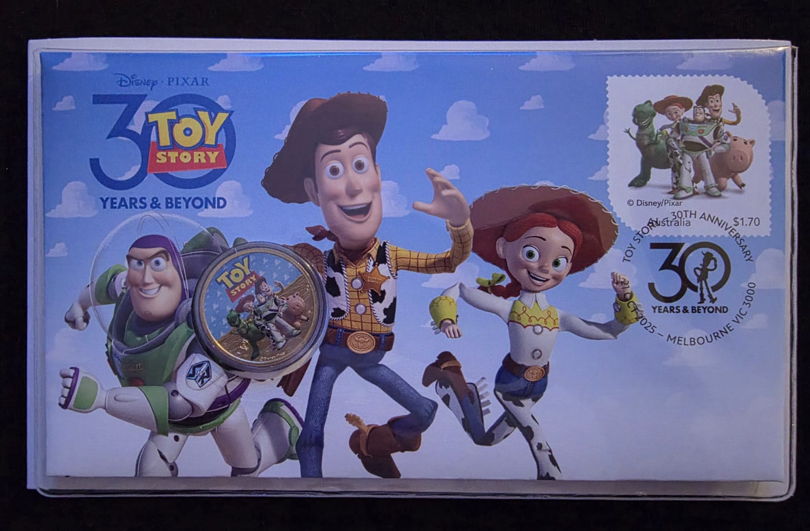 🤠🎬 Toy Story 30 Years Anniversary $1 PNC – Disney | Limited Issue**