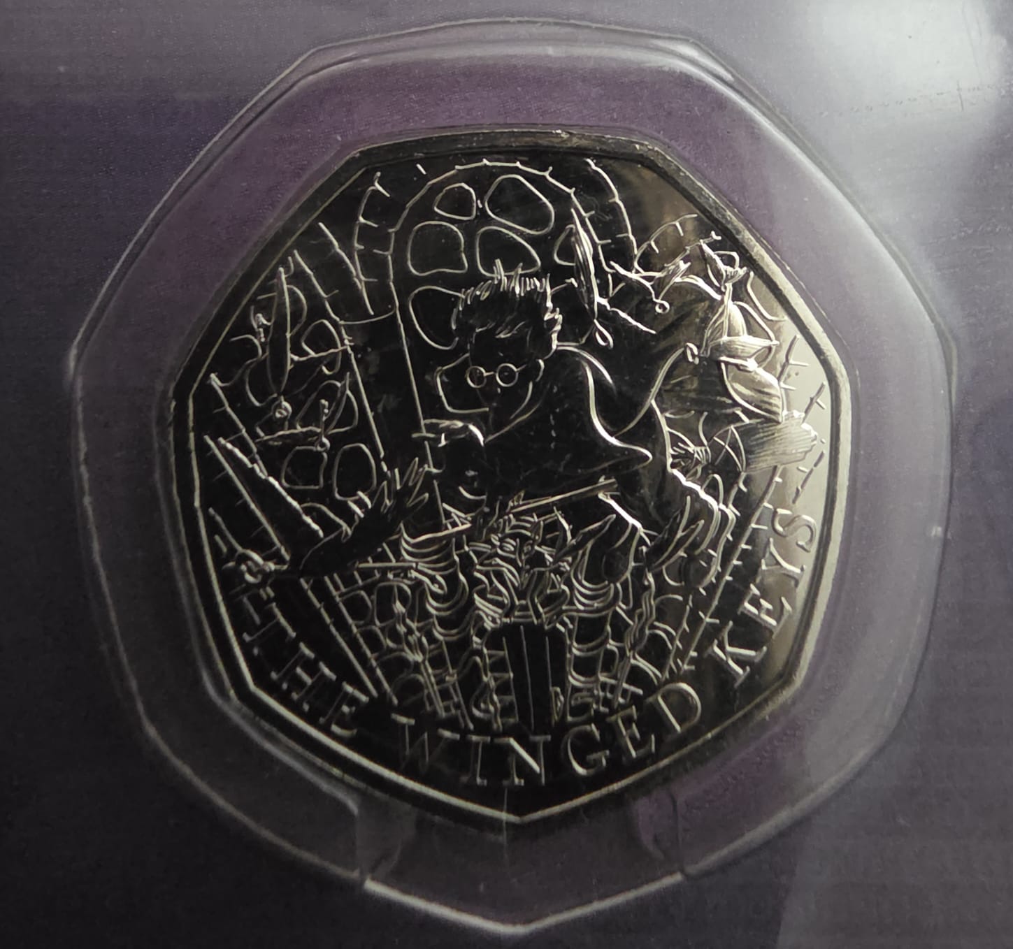 🌊🧜‍♀️ 2024 United Kingdom 50p – The Winged Keys | The Koin Club Issue (Sealed)