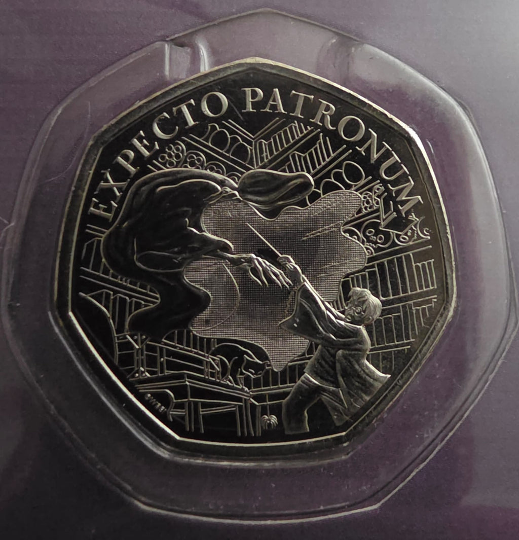 🌊🧜‍♀️ 2024 United Kingdom 50p – Expecto Patronum | The Koin Club Issue (Sealed)