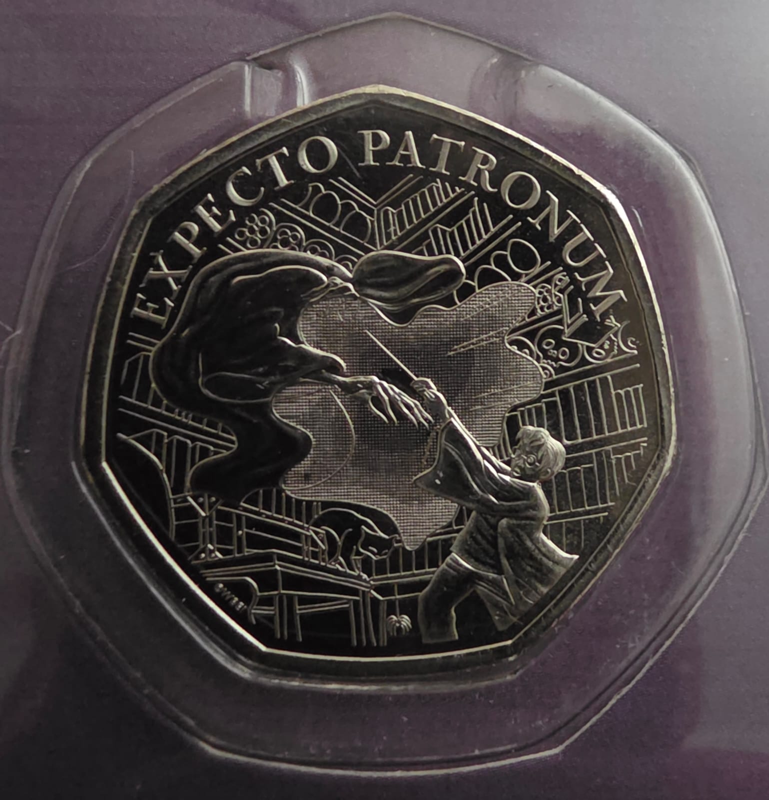🌊🧜‍♀️ 2024 United Kingdom 50p – Expecto Patronum | The Koin Club Issue (Sealed)