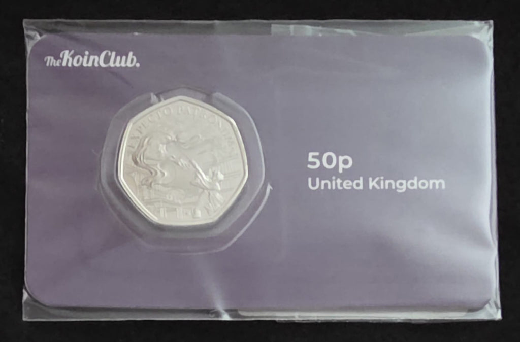🌊🧜‍♀️ 2024 United Kingdom 50p – Expecto Patronum | The Koin Club Issue (Sealed)