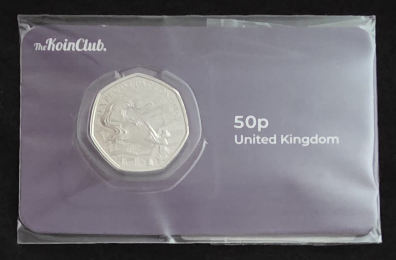 🌊🧜‍♀️ 2024 United Kingdom 50p – Expecto Patronum | The Koin Club Issue (Sealed)