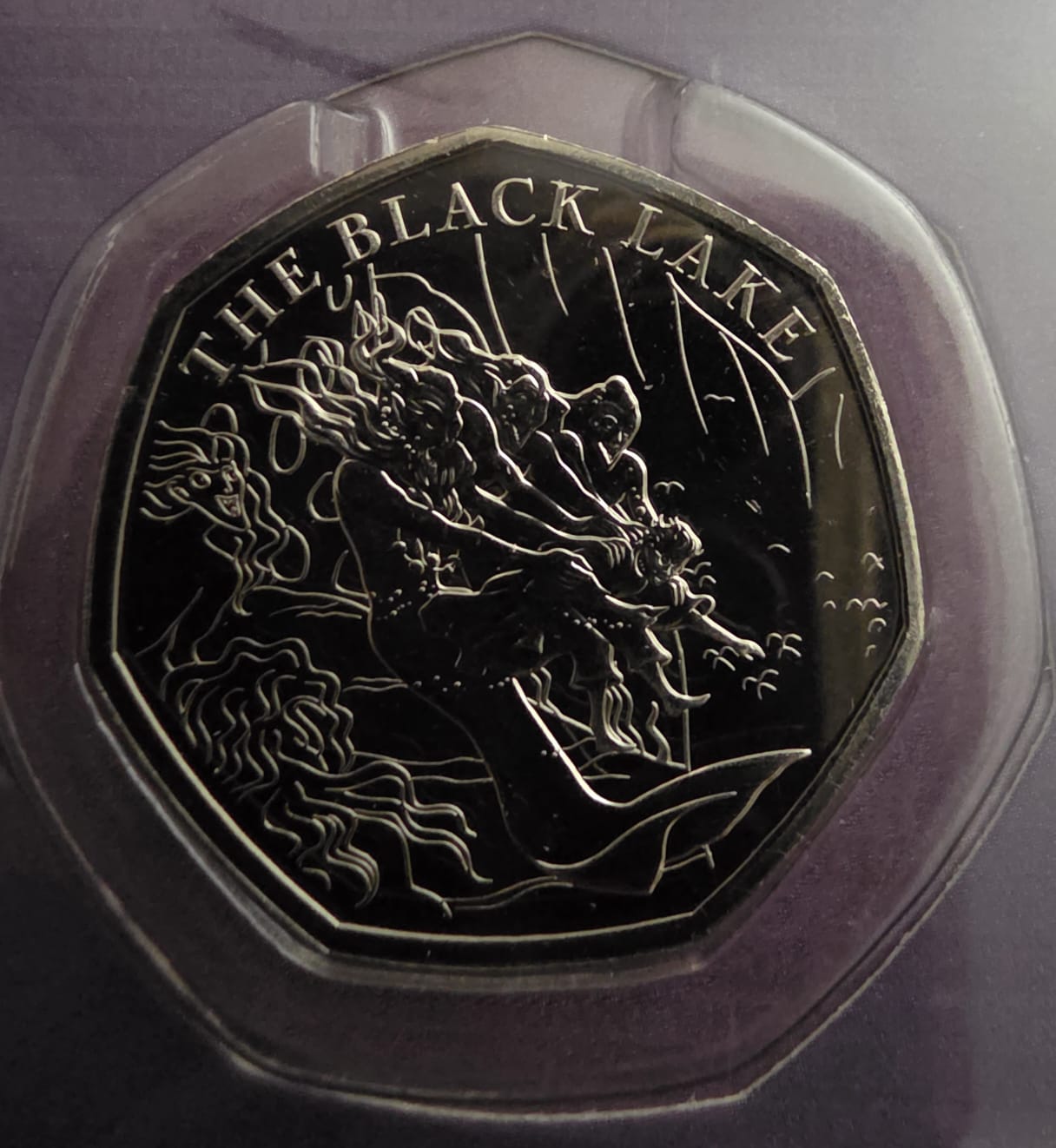 🌊🧜‍♀️ 2024 United Kingdom 50p – The Black Lake | The Koin Club Issue Sealed