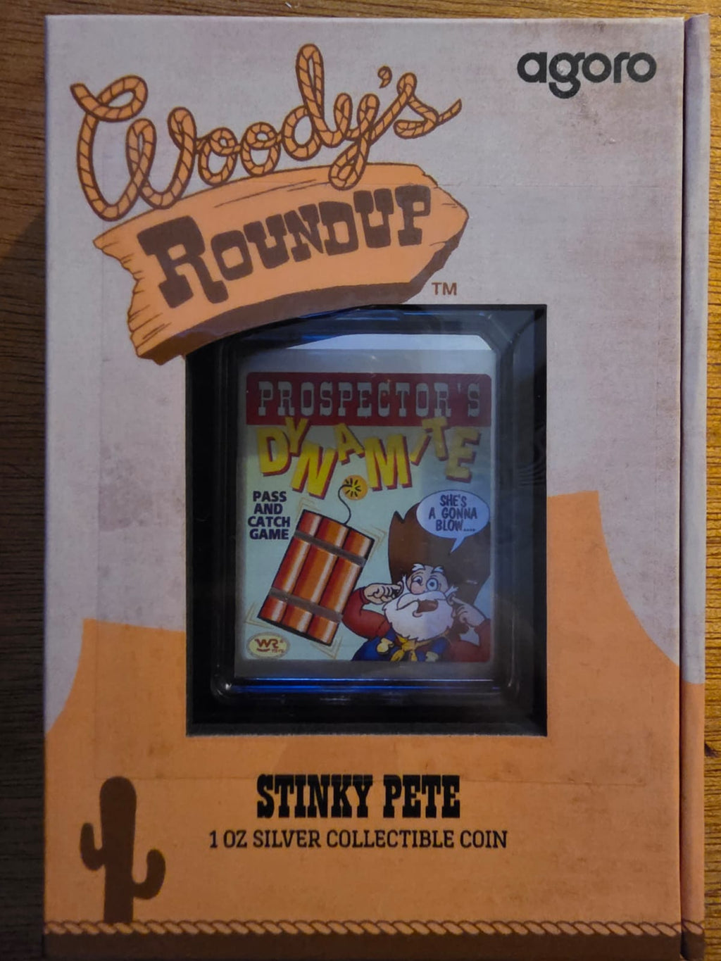 Woody’s Roundup – Stinky Pete 1oz Silver Collectible Coin | Limited Edition