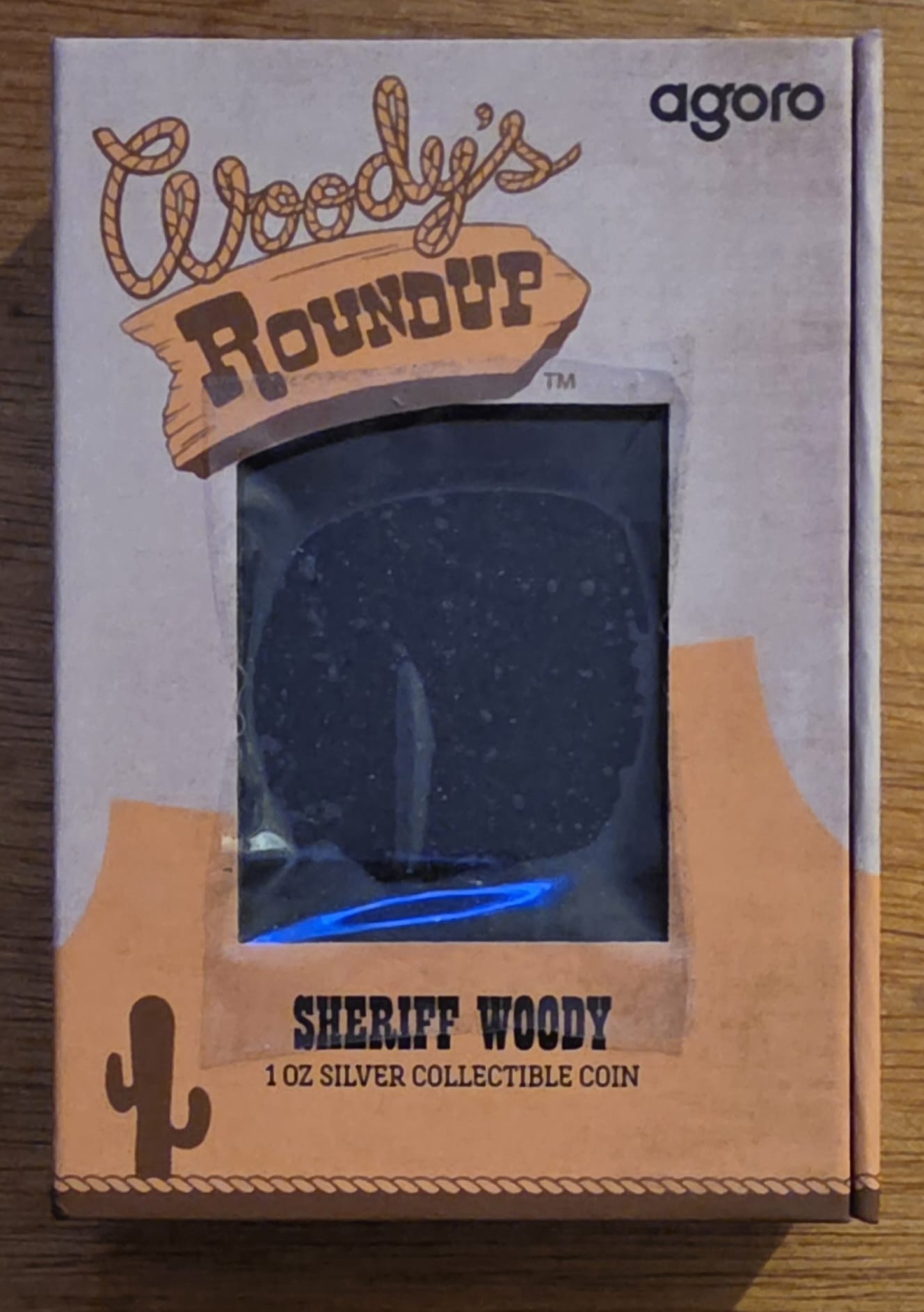 Woody’s Roundup Sheriff Woody 1oz Silver Coin