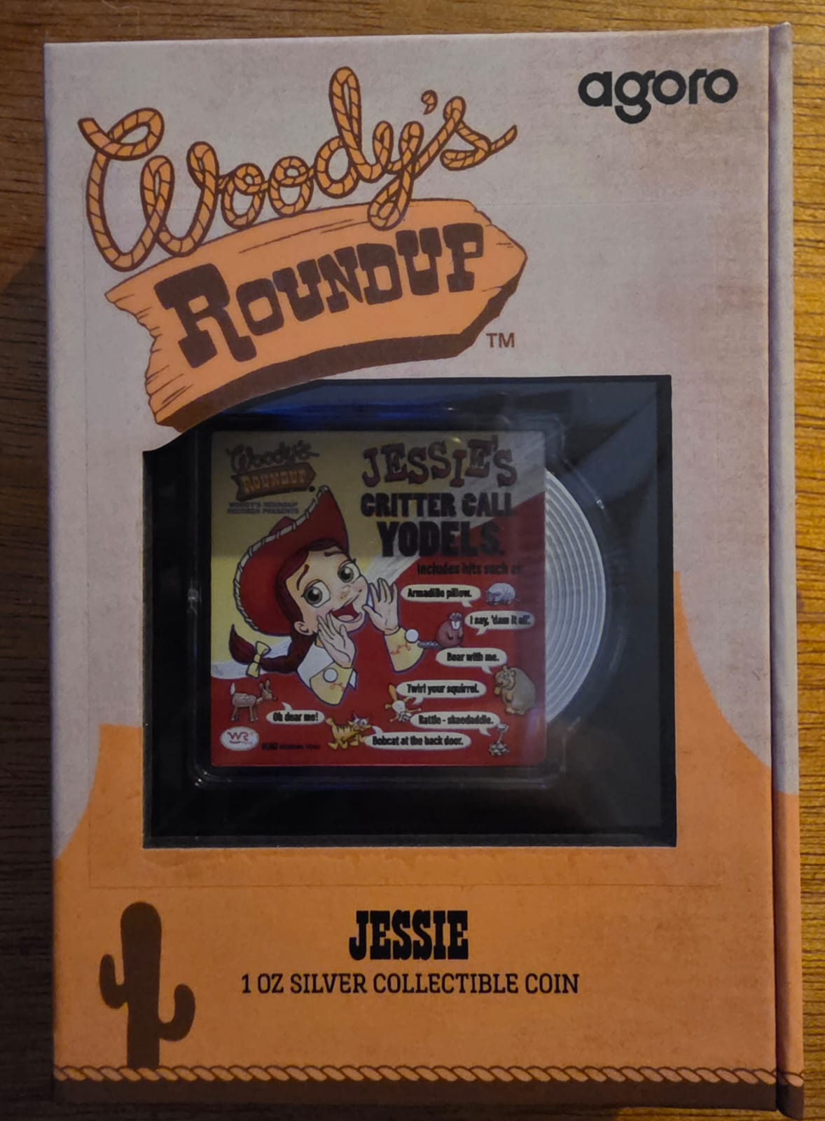Woody’s Roundup Jessie 1oz Silver Coin – Collector Release