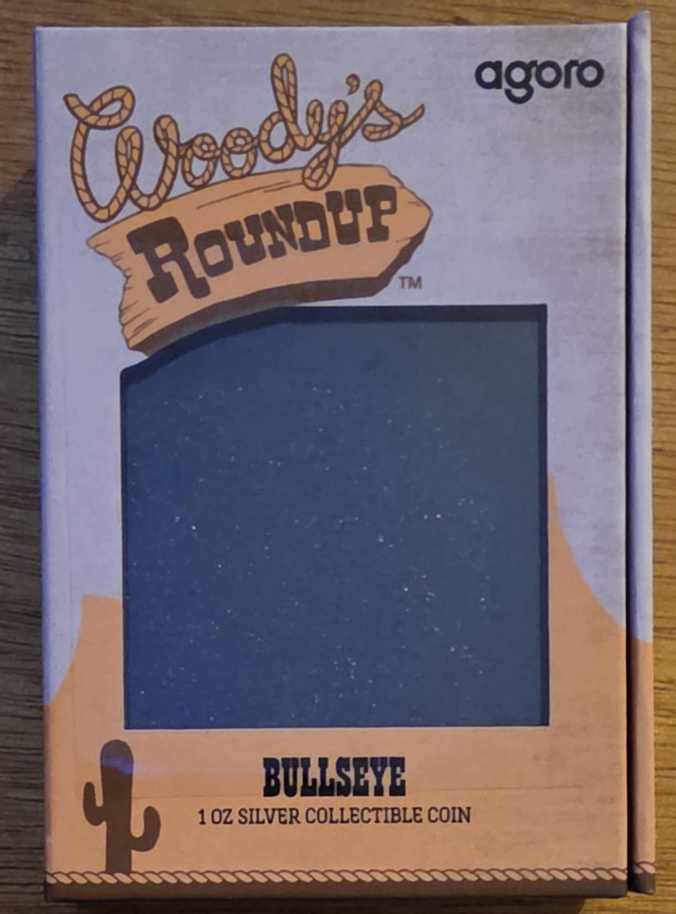 Disney Pixar Toy Story “Woody’s Roundup – Bullseye” 1oz Silver Coloured Coin