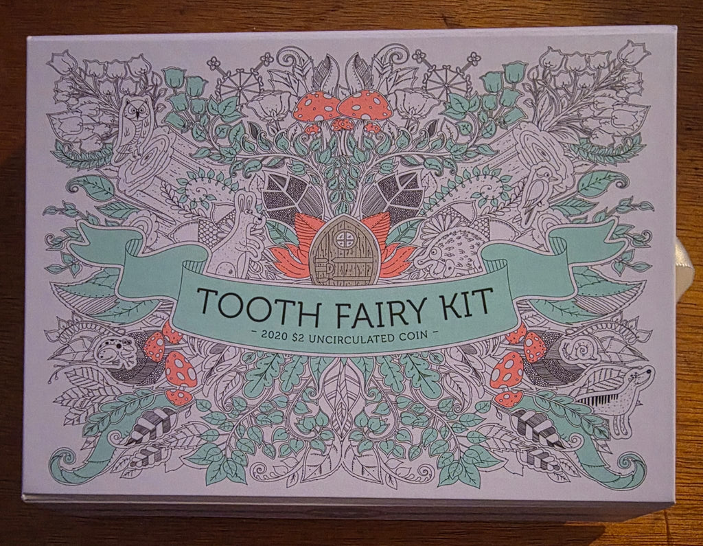 2020 Tooth Fairy Kit – $2 Uncirculated Coin – Royal Australian Mint (Toned Coin)