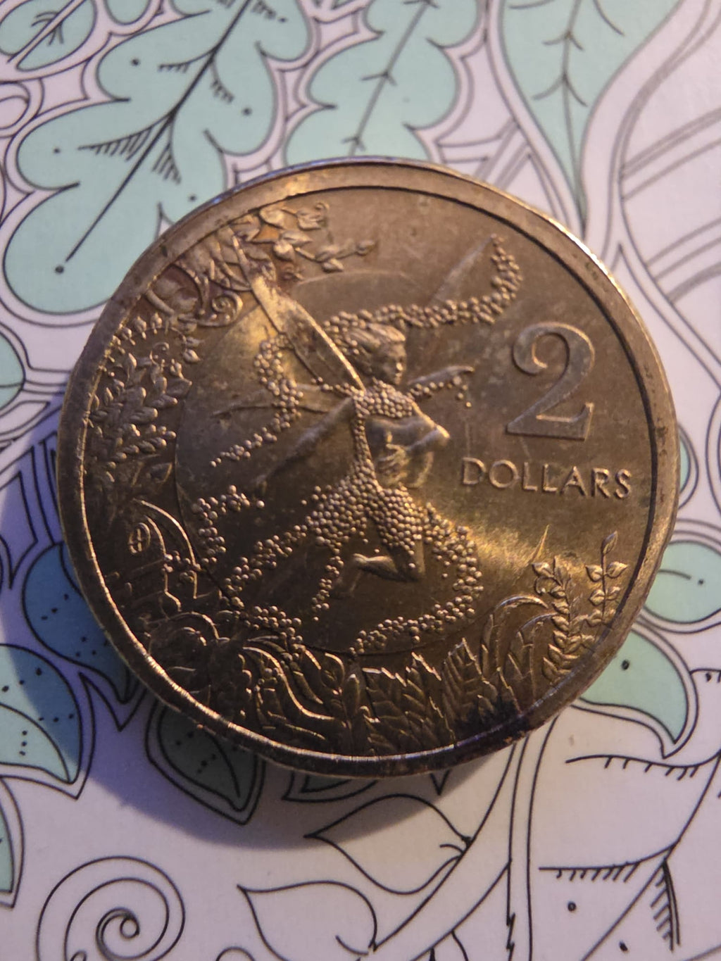 2020 Tooth Fairy Kit – $2 Uncirculated Coin – Royal Australian Mint (Toned Coin)
