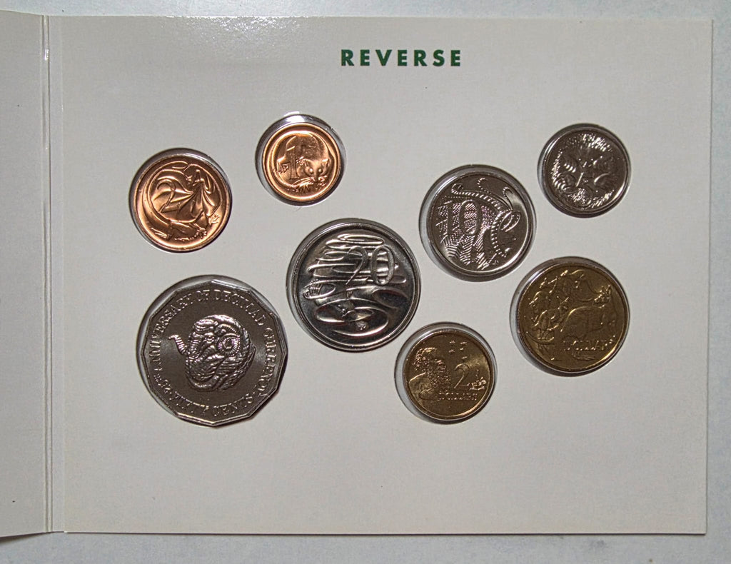 1991 Australia Uncirculated Coin Set – 25 Years of Decimal Currency