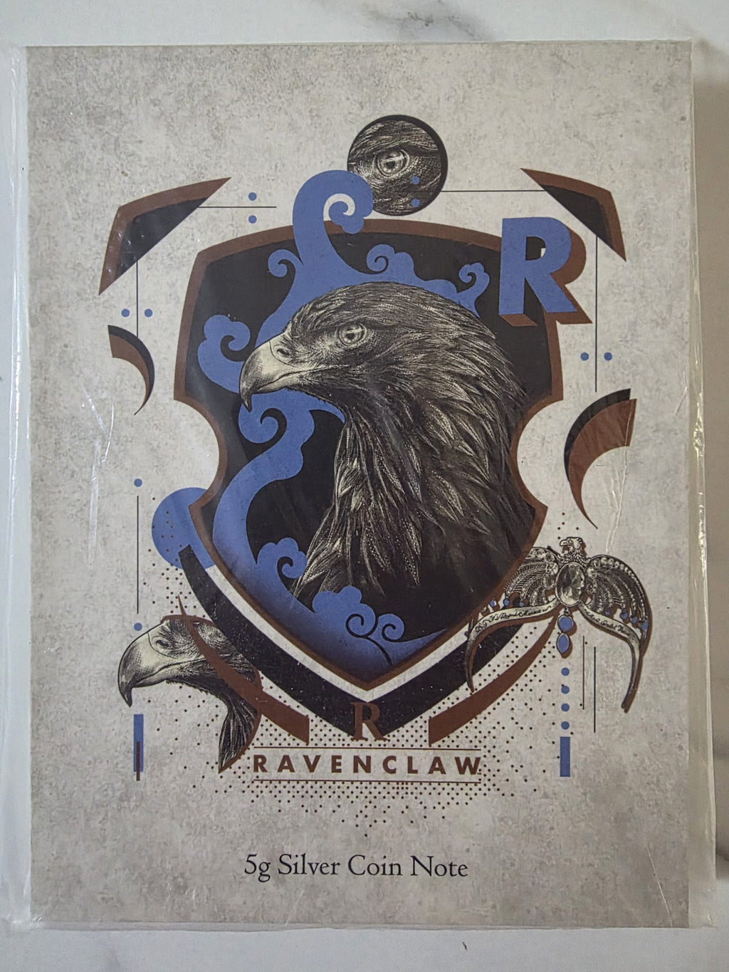 2020 Harry Potter Ravenclaw 5g Silver Coin Note – Limited Edition Collectible