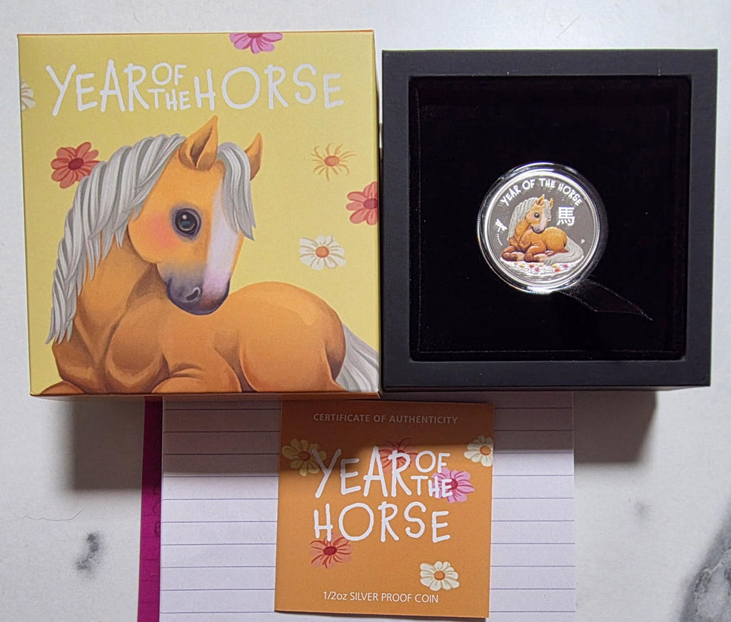 2026 Year Of The Horse 1/2oz Silver Coin