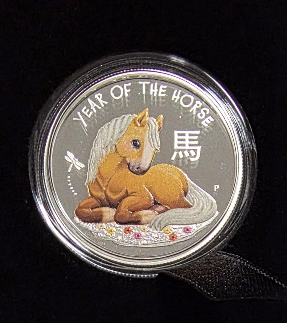 2026 Year Of The Horse 1/2oz Silver Coin
