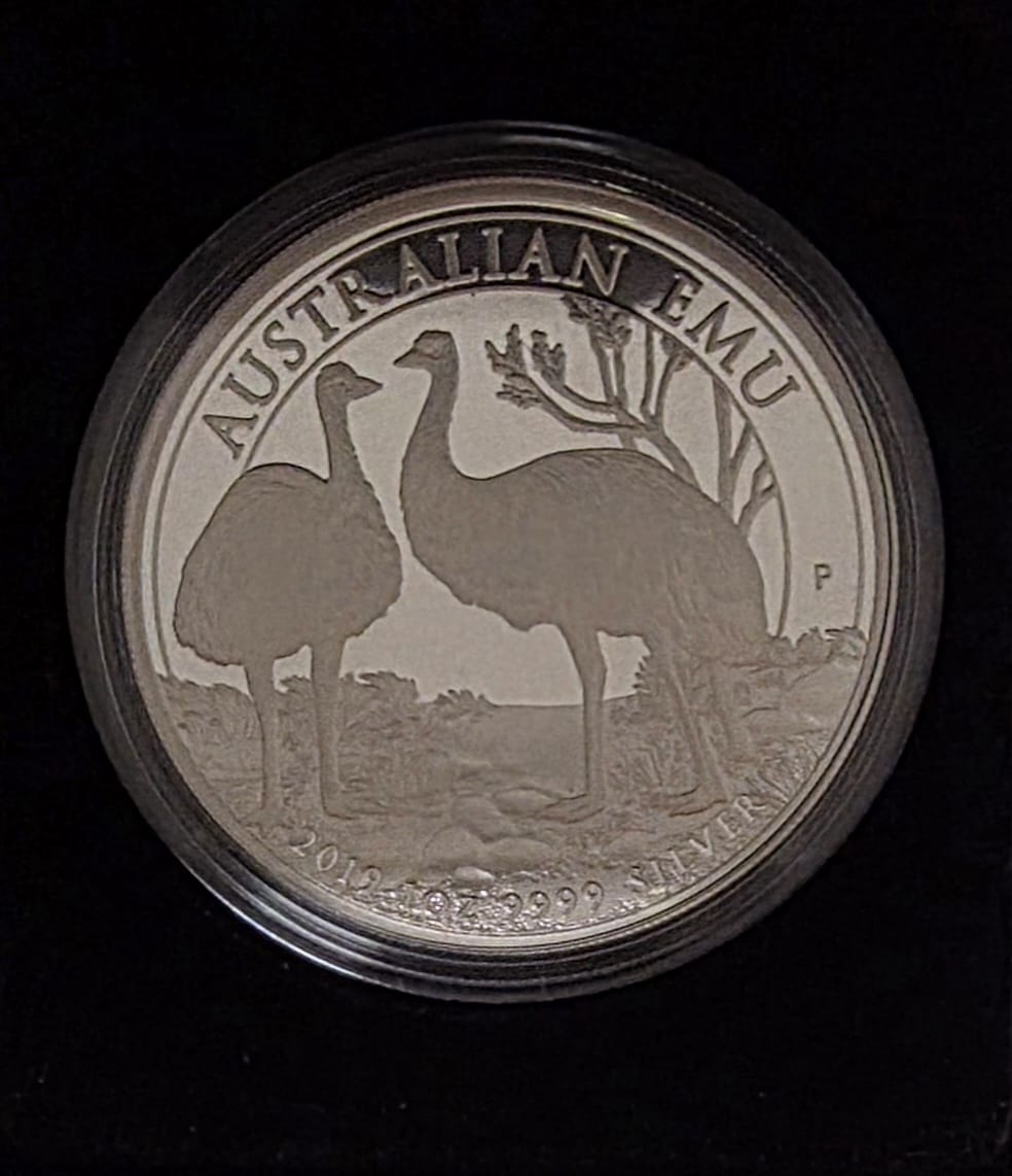 2019 Australian Emu 1oz Silver Coin