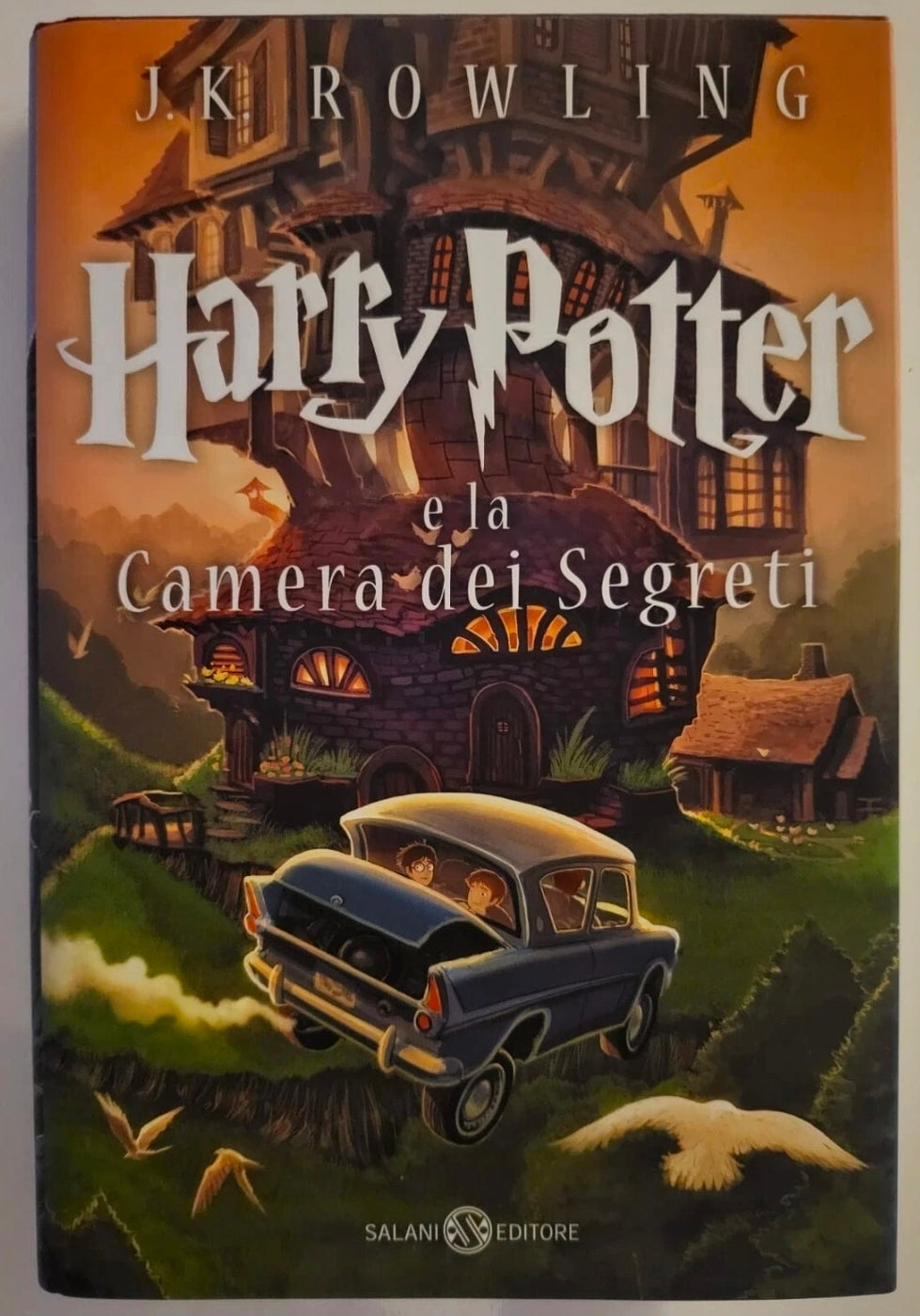 Harry Potter 15th Anniversary Italian Edition Hardcover Set Hogwarts Spine