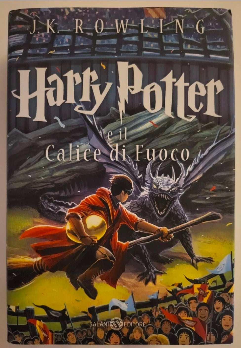 Harry Potter 15th Anniversary Italian Edition Hardcover Set Hogwarts Spine