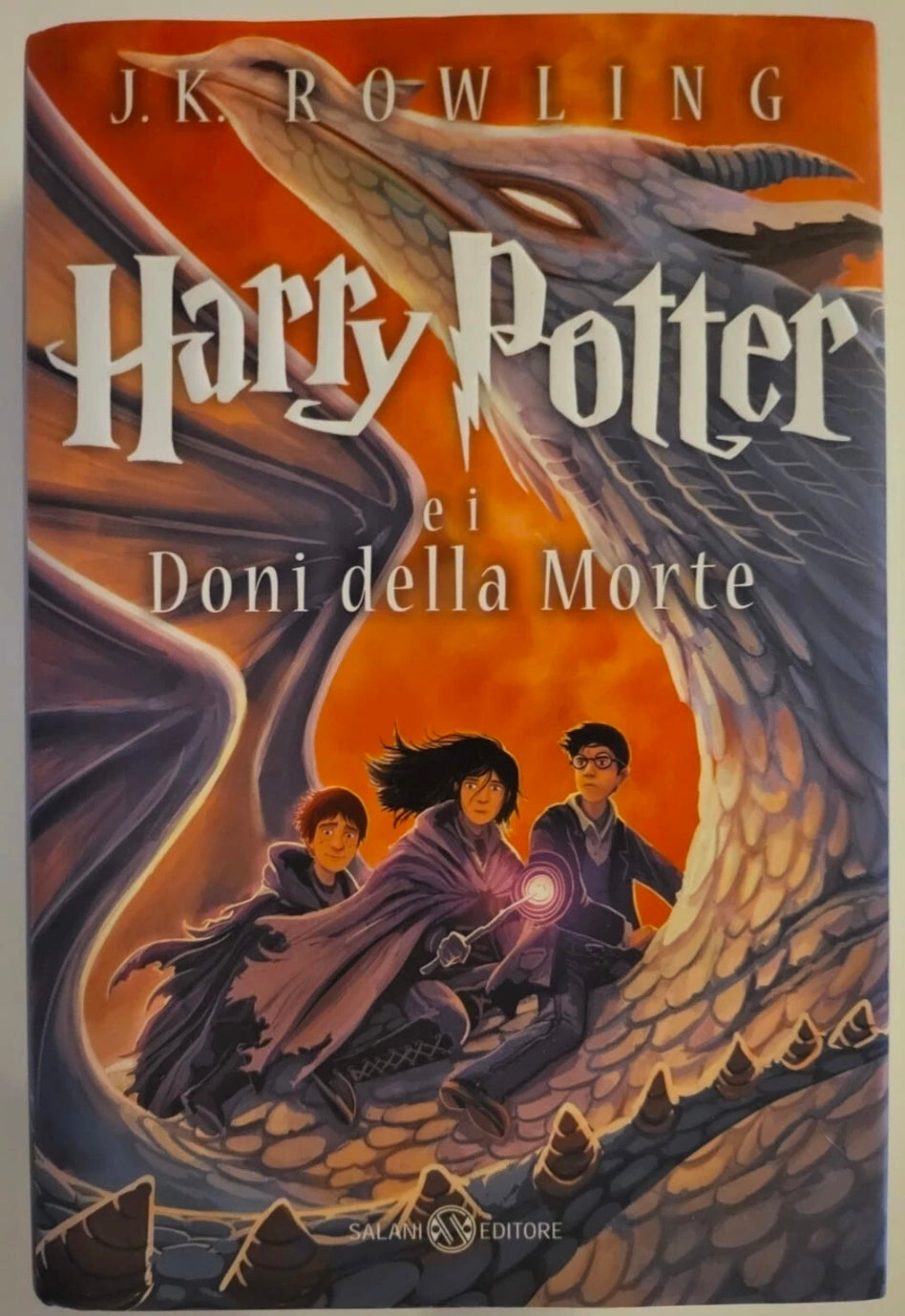 Harry Potter 15th Anniversary Italian Edition Hardcover Set Hogwarts Spine