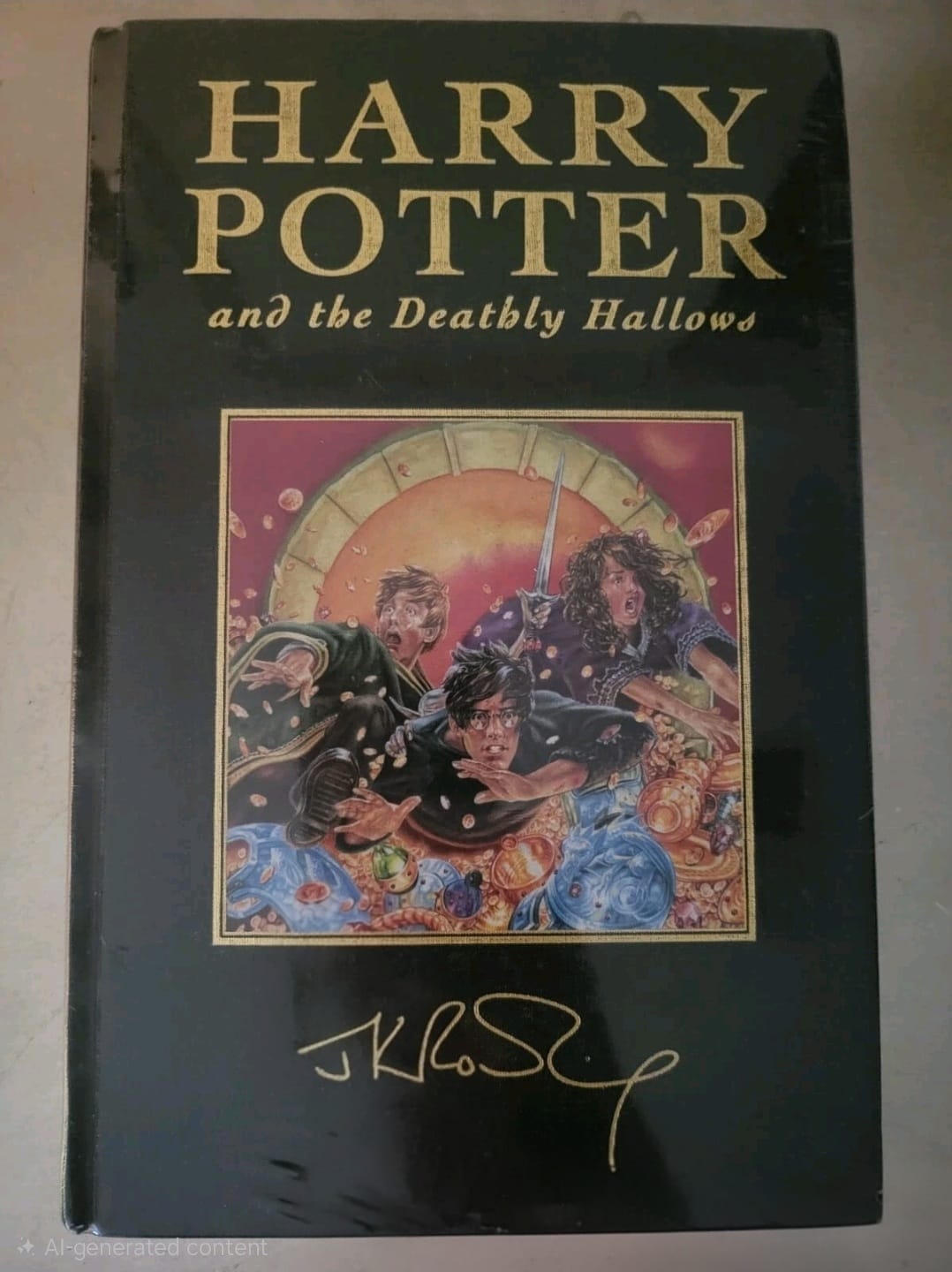 Harry Potter and the Deathly Hallows UK Deluxe Edition 1st Edition New Sealed