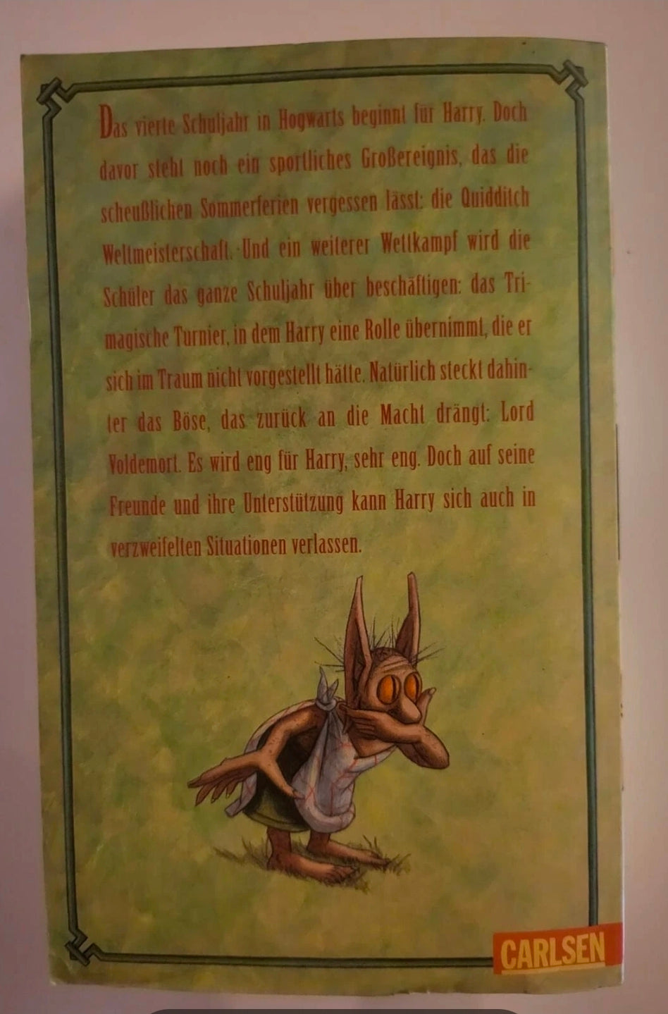 Harry Potter German Edition Books 2–3-4 – International Paperback Set (Carlsen, 2000)