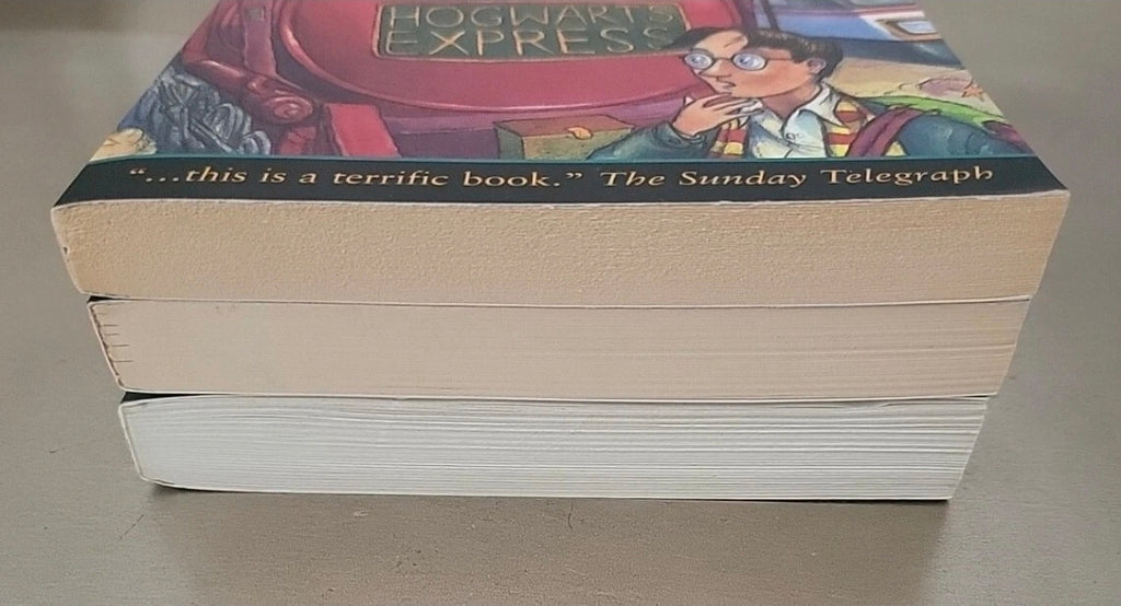 Harry Potter First 3 Books – Canadian Editions (Philosopher’s Stone “Wand Error” Edition)
