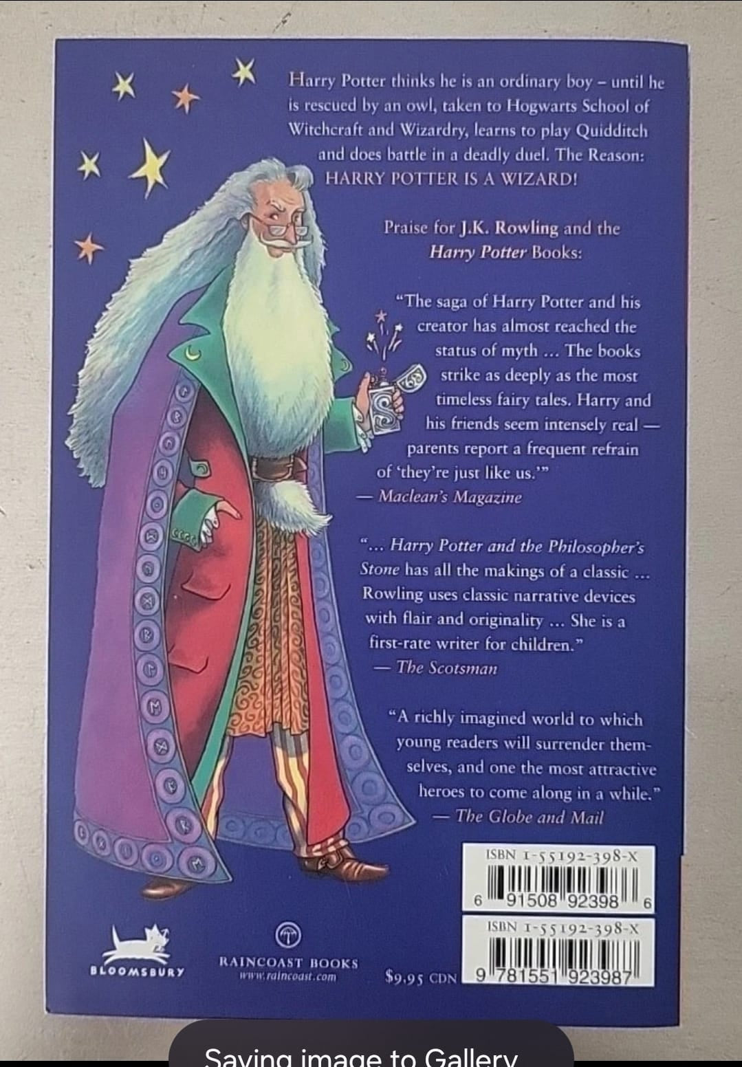 Harry Potter First 3 Books – Canadian Editions (Philosopher’s Stone “Wand Error” Edition)