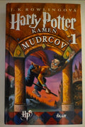 Harry Potter Kameň Múdrcov – Slovak First Edition Hardcover (2000)