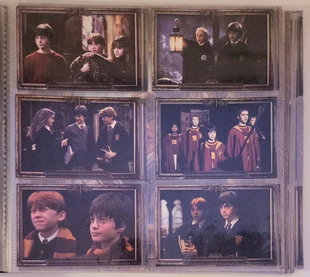 Harry Potter Welcome to Hogwarts Incompetent Card Set with Official Album