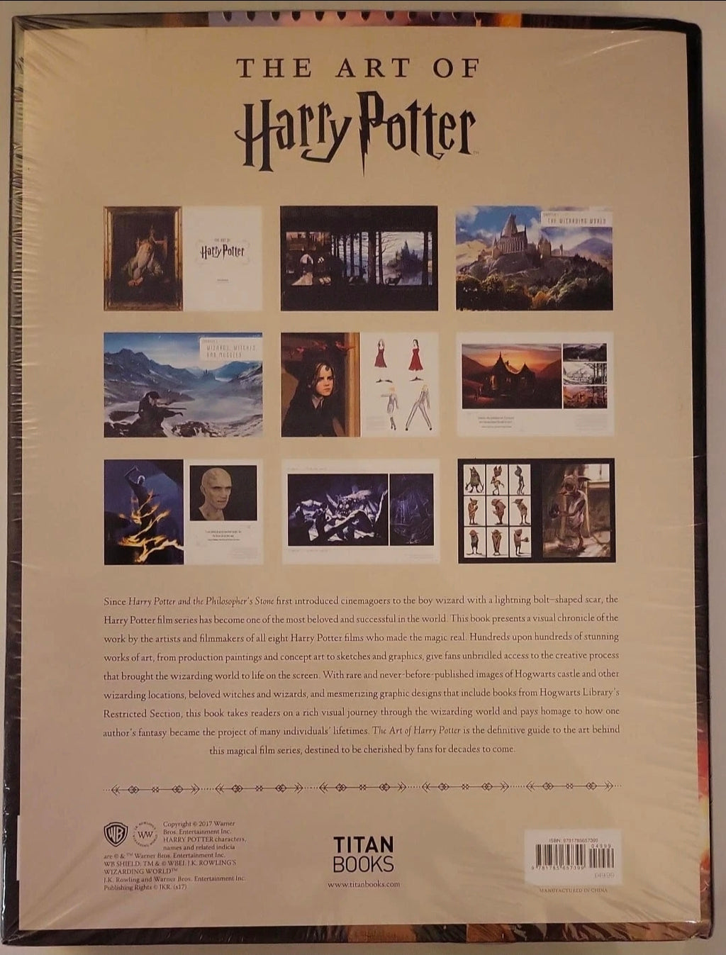 The Art of Harry Potter – Hardcover (New & Sealed)