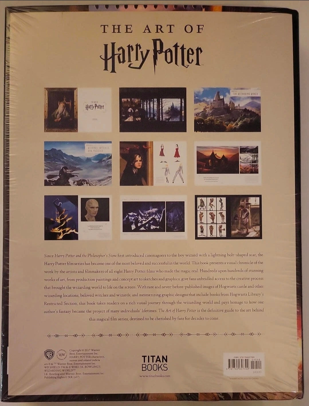 The Art of Harry Potter – Hardcover (New & Sealed)