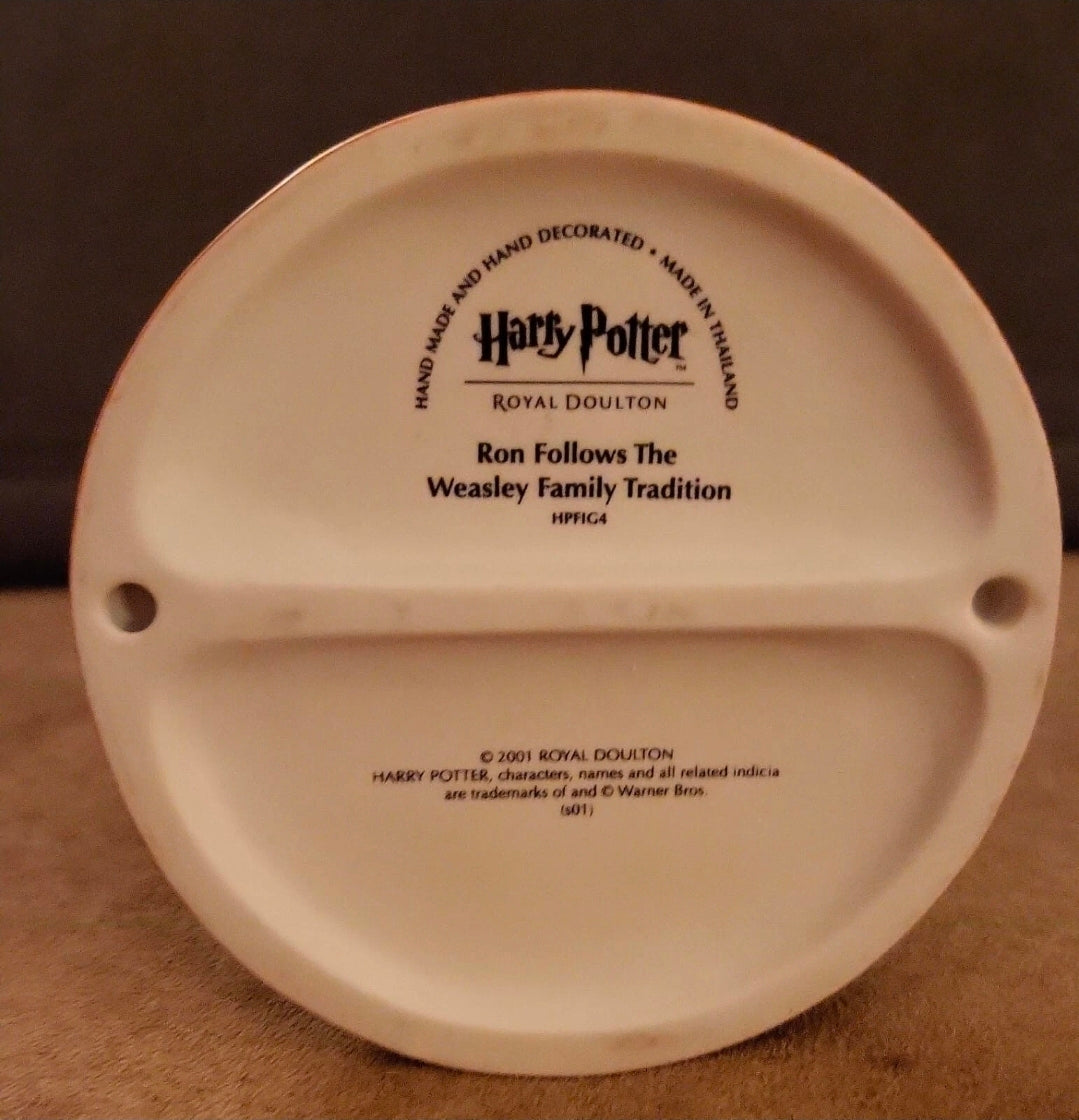 Royal Doulton Harry Potter Figure – Ron Follows the Weasley Family Tradition